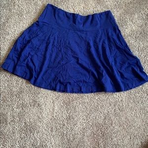 Blue skirt